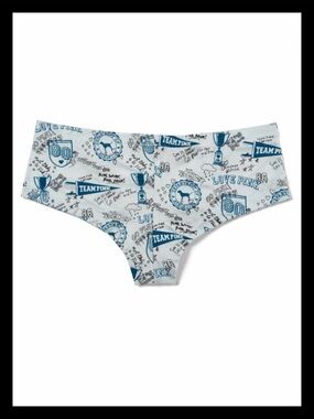 💕ⓅⒾⓃⓀ ⓋⓈ “TEAM PINK VARSITY/Colligate Graphic ” ELR Cheeky Hipster Panties NWT💕